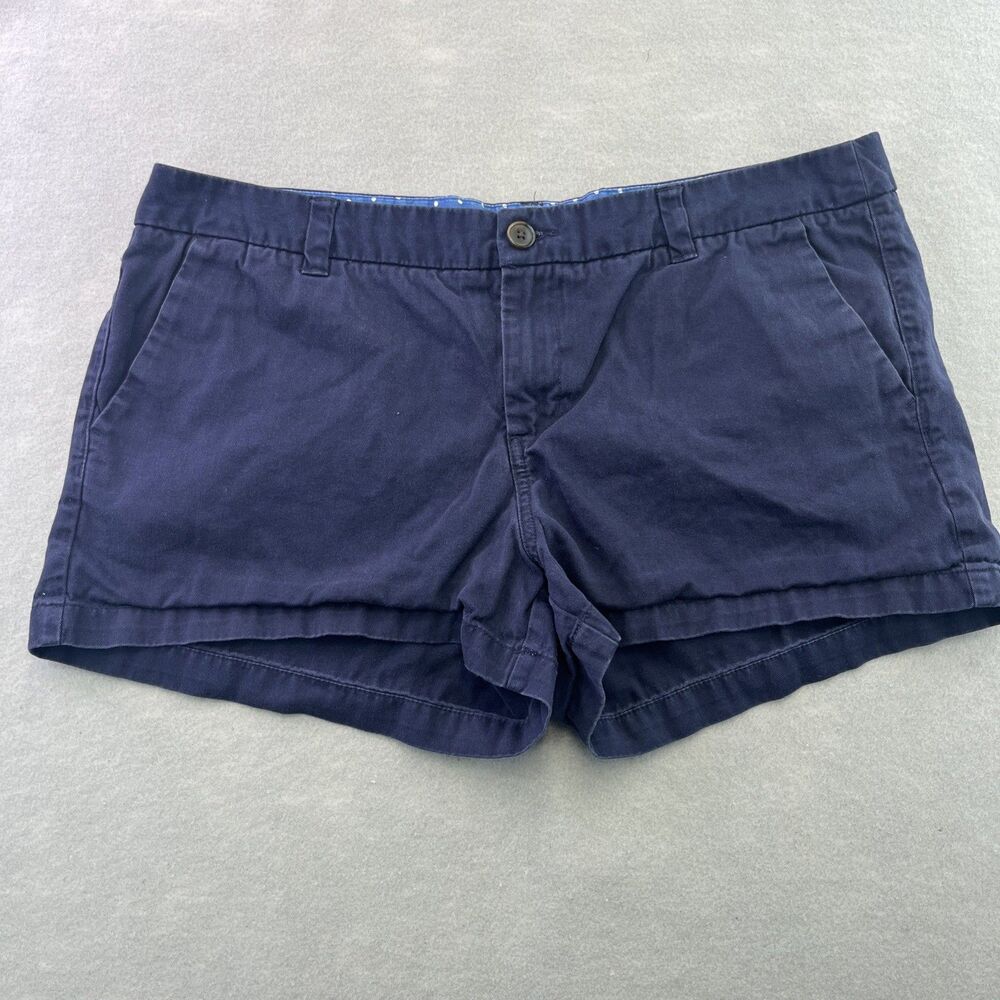 Merona Navy Blue Shorts Size 14 Cotton 2" Inseam
